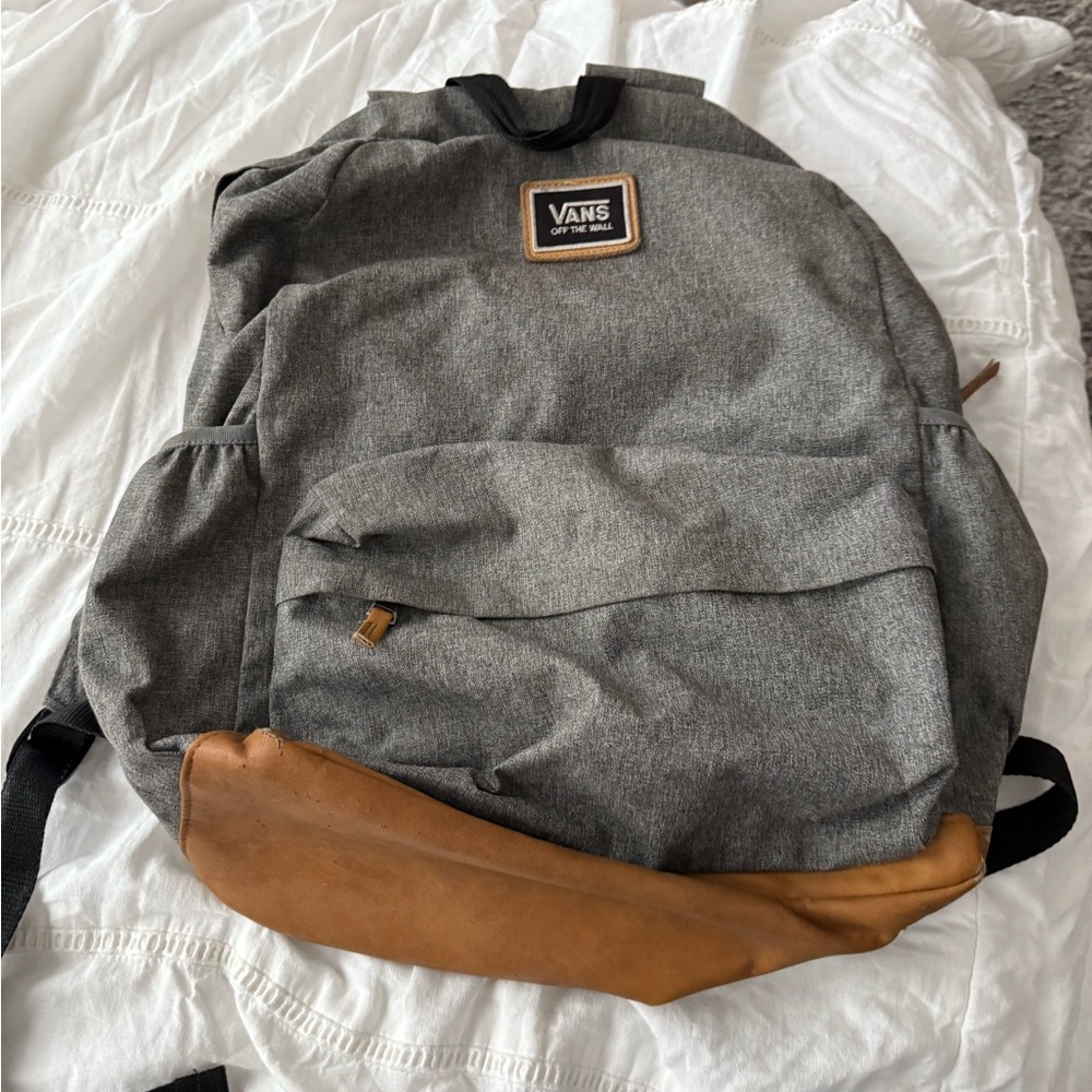 Vans grey backpack